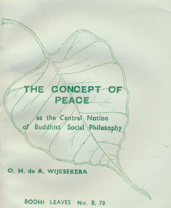 Concept of Peace, The