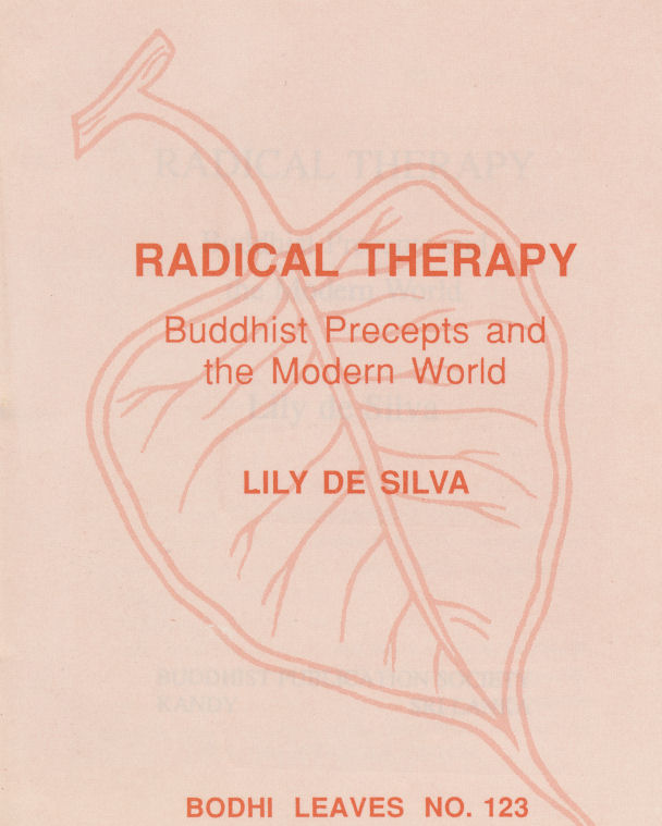Radical Therapy: Buddhist Precepts