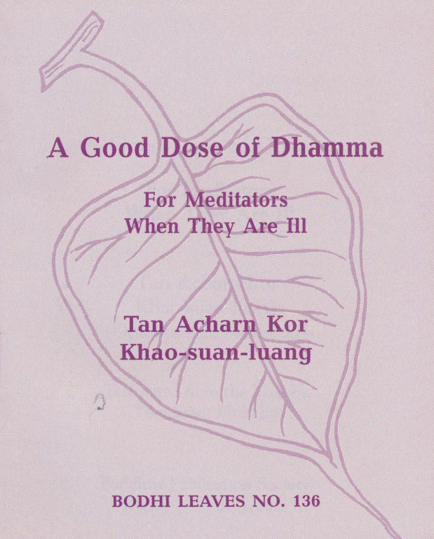 Good Dose of Dhamma, A