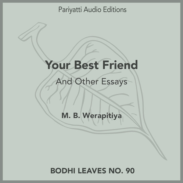 Your Best Friend: And Other Essay by M. B. Werapitiya (MP3 Audiobook)