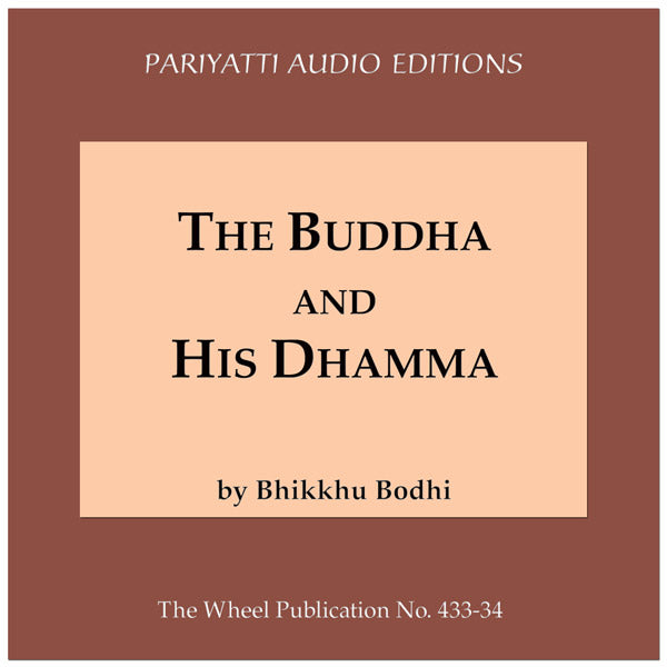 Buddha and His Dhamma (MP3 audiobook)