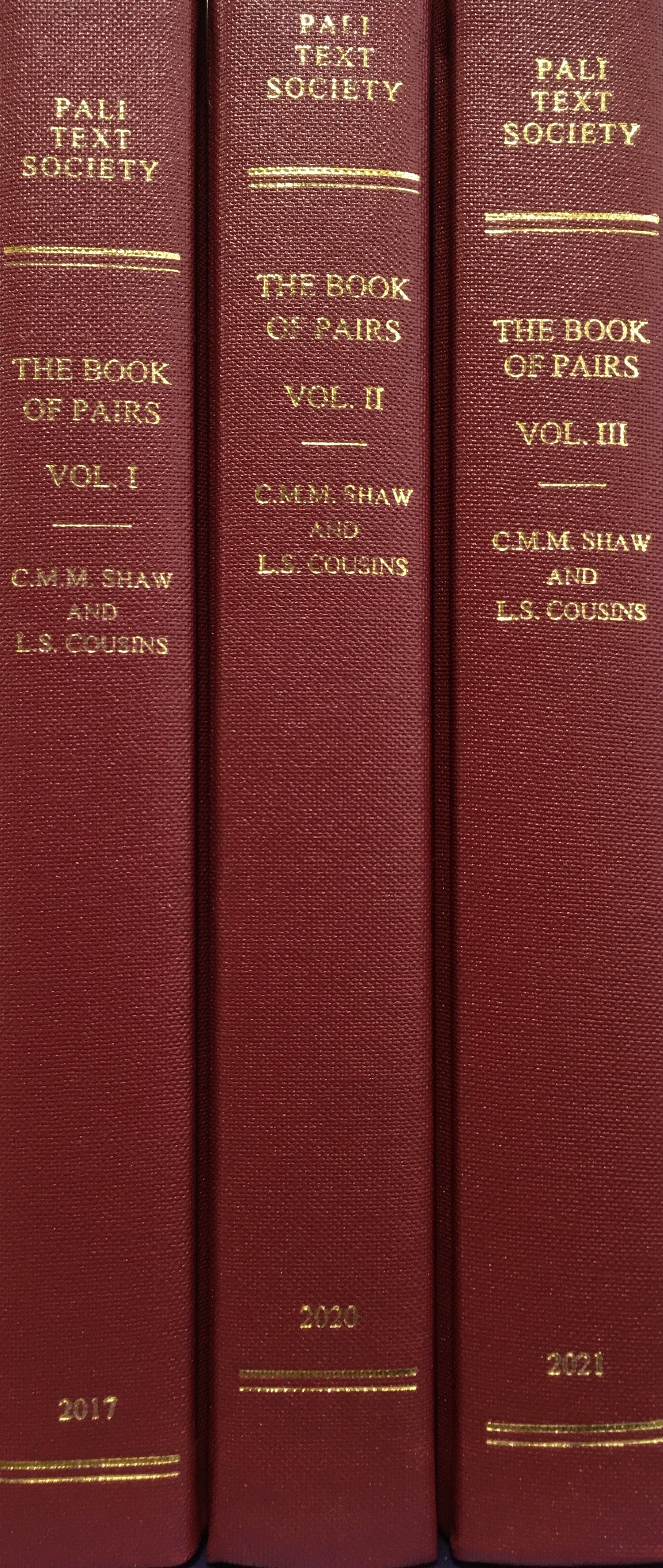 The Book of Pairs and its Commentary (3 Vol Set)