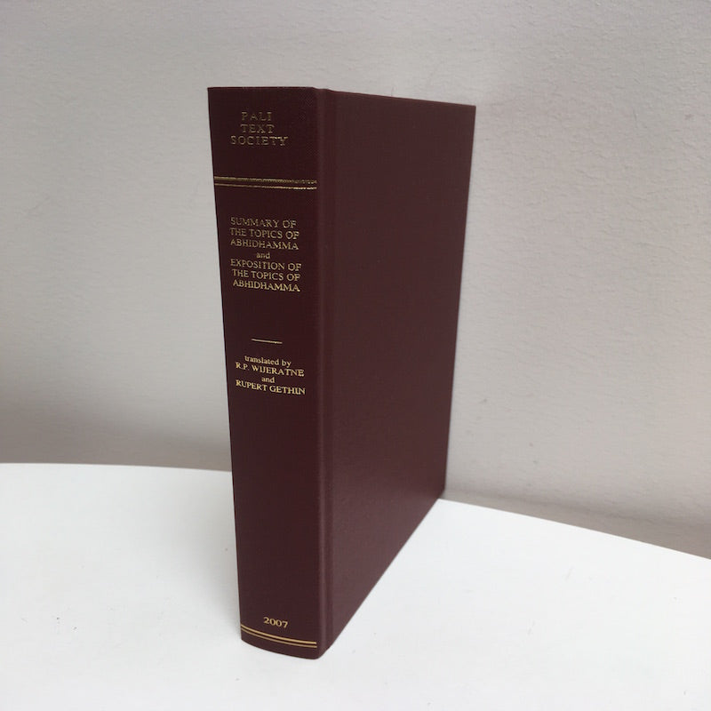 Summary of the Topics of Abidhamma & Exposition of the Topics of Abidhamma