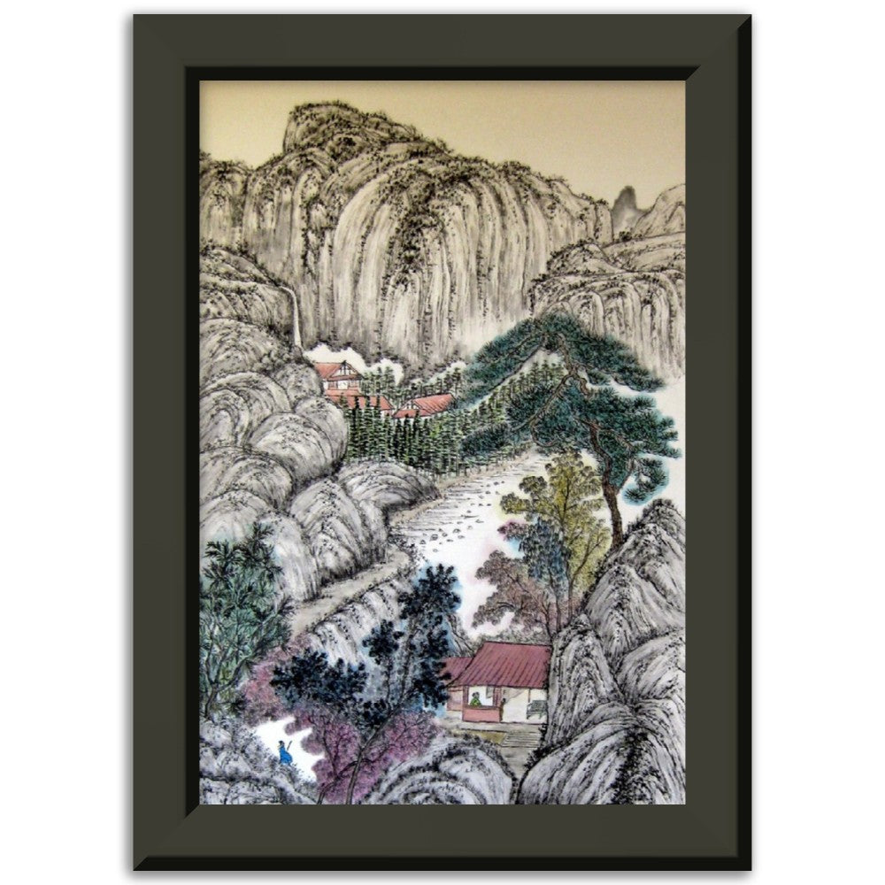 Contemplation Metal Framed Poster (available in two sizes)
