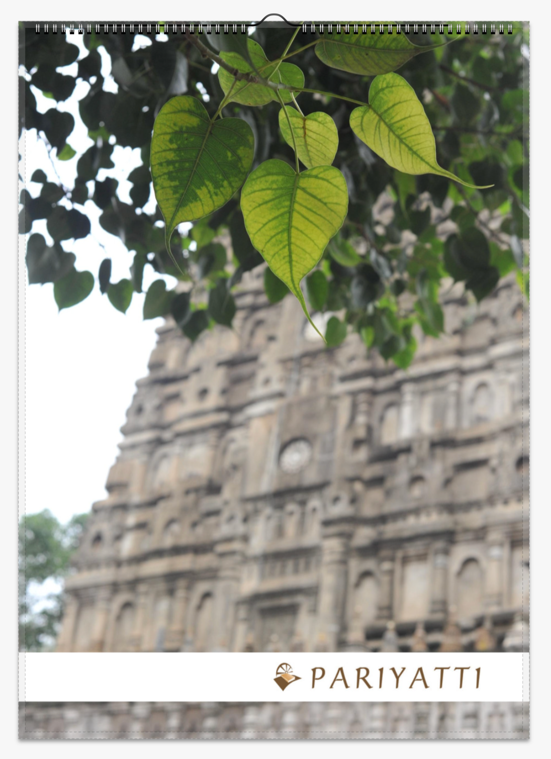 2026 Pariyatti Pilgrimage Wall Calendar (US & CA)