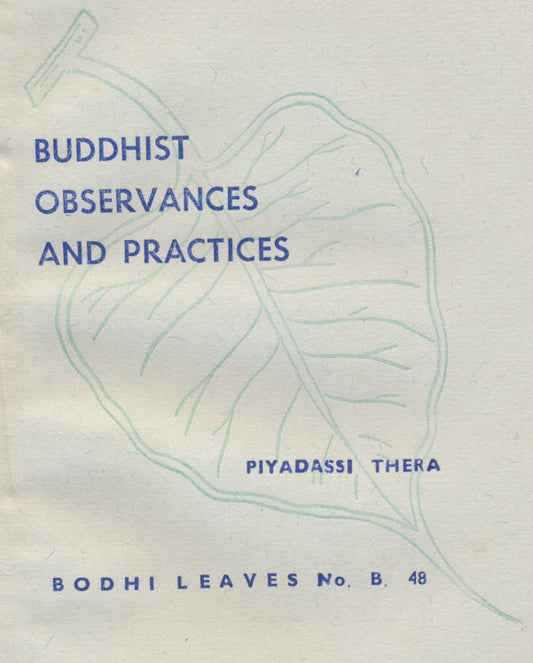 Buddhist Observances & Practices