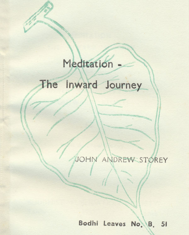 Meditation - The Inward Journey