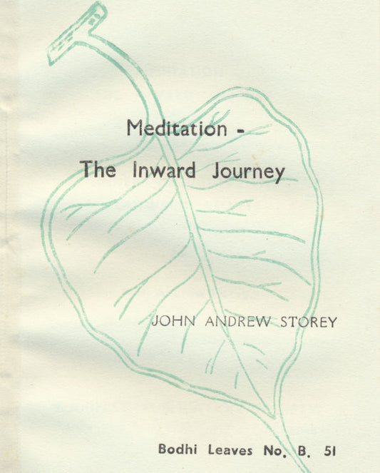 Meditation - The Inward Journey