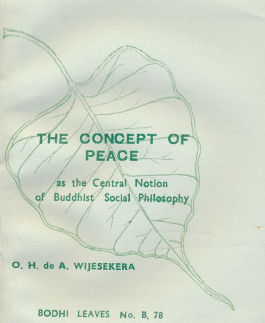 Concept of Peace, The