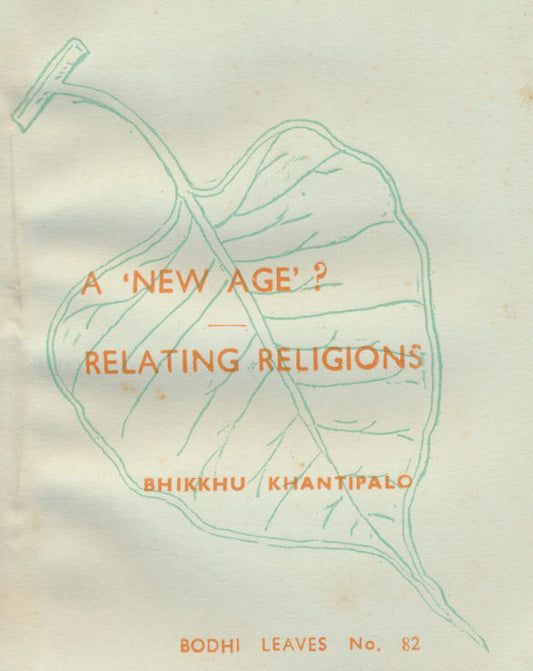 New Age? Relating Religions