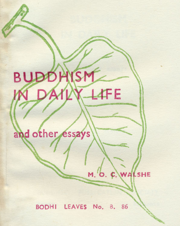Buddhism in Daily Life
