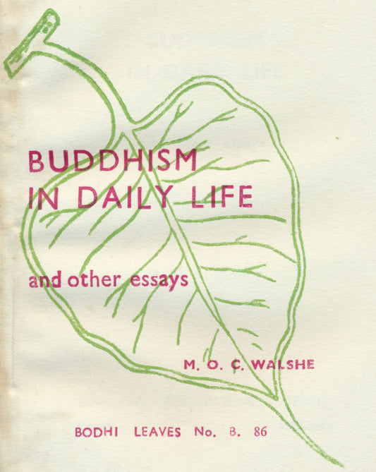 Buddhism in Daily Life