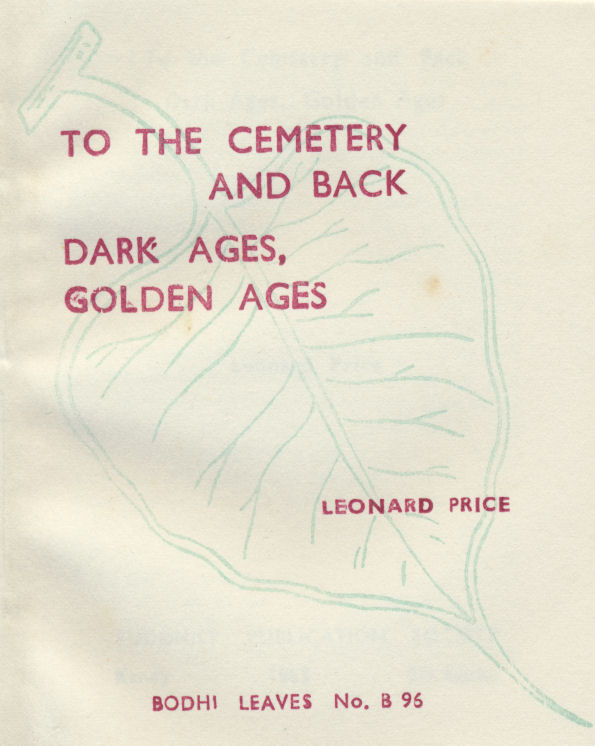 To the Cemetery and Back
