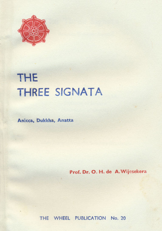 Three Signata, The