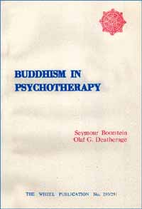 Buddhism in Psychotherapy