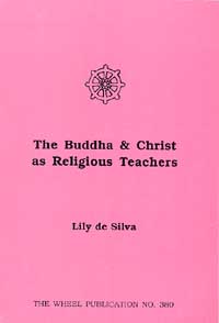 Buddha & Christ as Religious Teachers
