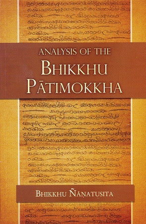 Analysis of the Bhikkhu Patimokkha