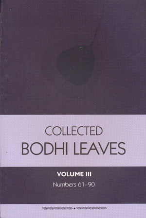 Collected Bodhi Leaves Vol. III