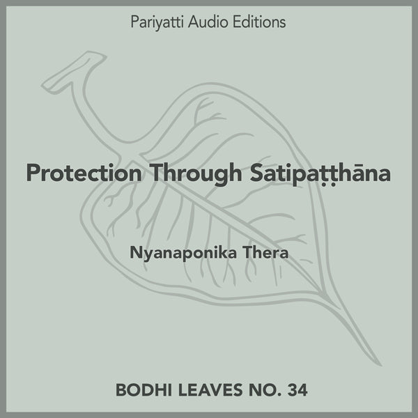 Protection Through Satipa h na by Nyanaponika Thera (MP3 Audiobook)