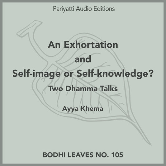 An Exhortation and Self-image or Self-knowledge (MP3 Audiobook)