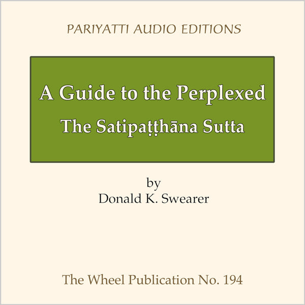 A Guide to the Perplexed by Donald K. Swearer (MP3 audiobook)