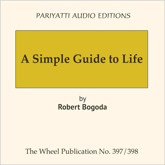 A Simple Guide to Life by Robert Bogoda (MP3 audiobook)