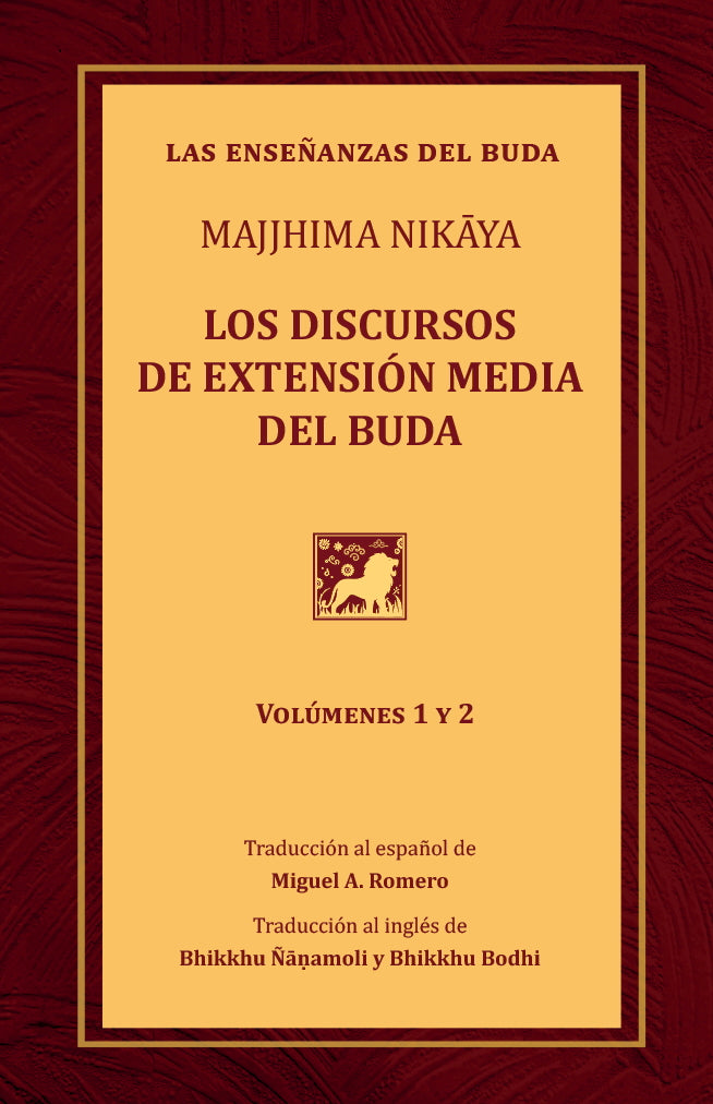 Majjhima Nikāya: Los discursos de extensión media del Buda (Middle Length Discourses of the Buddha - Spanish) eBook PDF | ePUB | MOBI