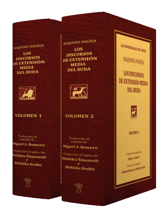 Majjhima Nikāya: Los discursos de extensión media del Buda (Middle Length Discourses of the Buddha - Spanish)