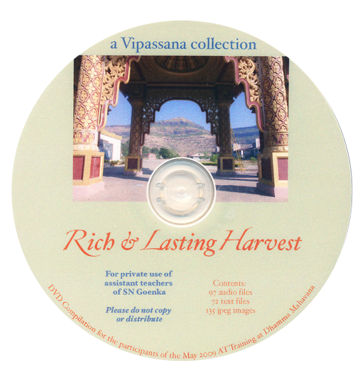 Rich & Lasting Harvest (DVD)