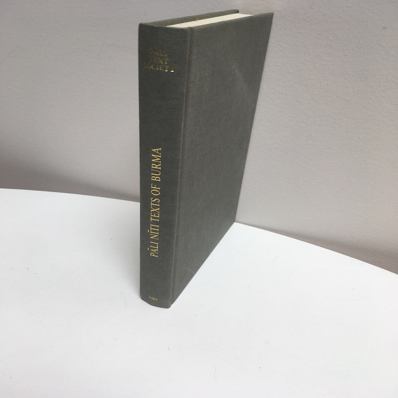 Pali Niti Texts of Burma