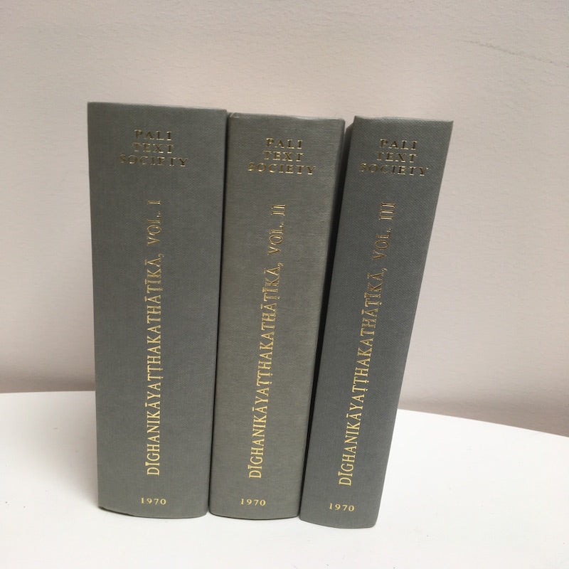 Digha-nikaya Sub-commentary (Linatthapakasini)  Vol 1 - 3