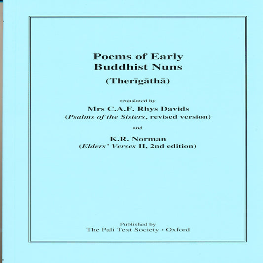 Poems of Early Buddhist Nuns
