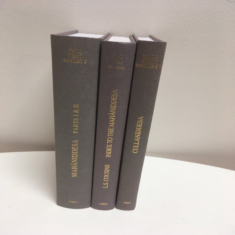 Mahaniddesa 3 Volume Set (Includes Index)