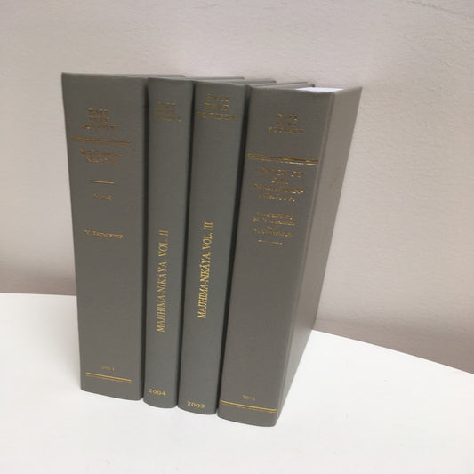 Majjhima-Nikaya (Pali) Vol 1 - 4