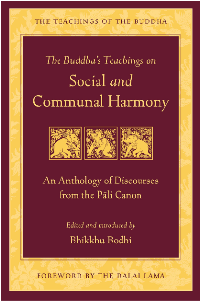 The Buddha's Teachings on Social and Communal Harmony (Indian edition) - Softcover