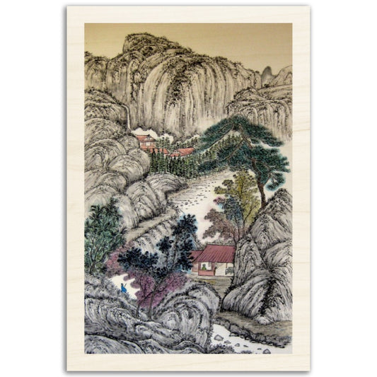 Contemplation - Wood Print