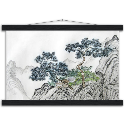 Mountain Dreaming   Poster with Hanger (various sizes, hanger colors)