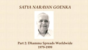 S.N. Goenka: a talk by Patrick Given-Wilson, Part 2 (Video Streaming and Download)