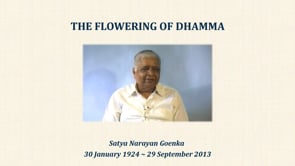 S.N. Goenka: a talk by Patrick Given-Wilson, Part 3 (Video Streaming and Download)