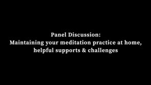 Pariyatti Presents... Maintaining Your Meditation Practice at Home (Video Streaming and Download)