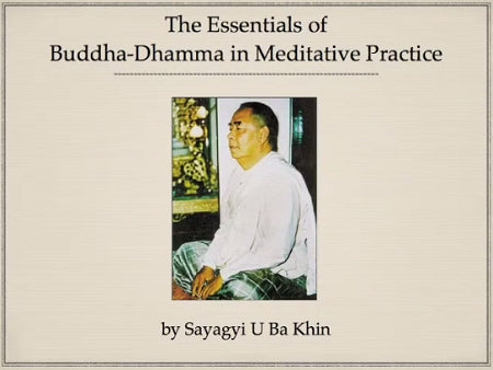 Essentials of Buddha Dhamma (Download and Streaming Audio)